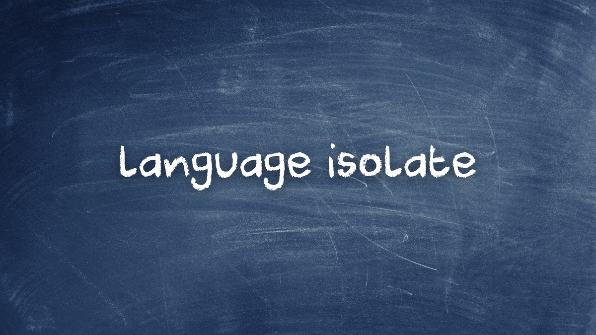 language isolate